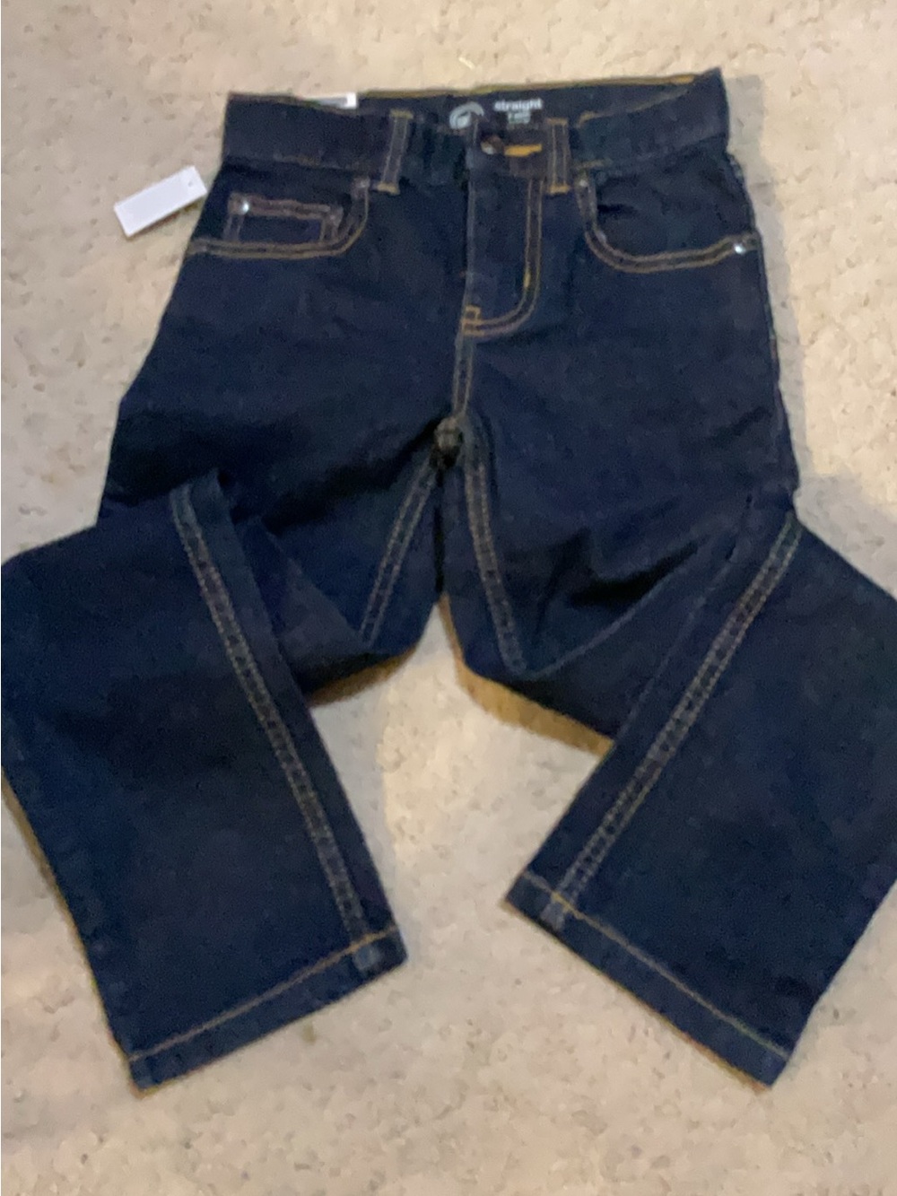 wonder nation Dark Blue Straight Leg, slim fit Jeans